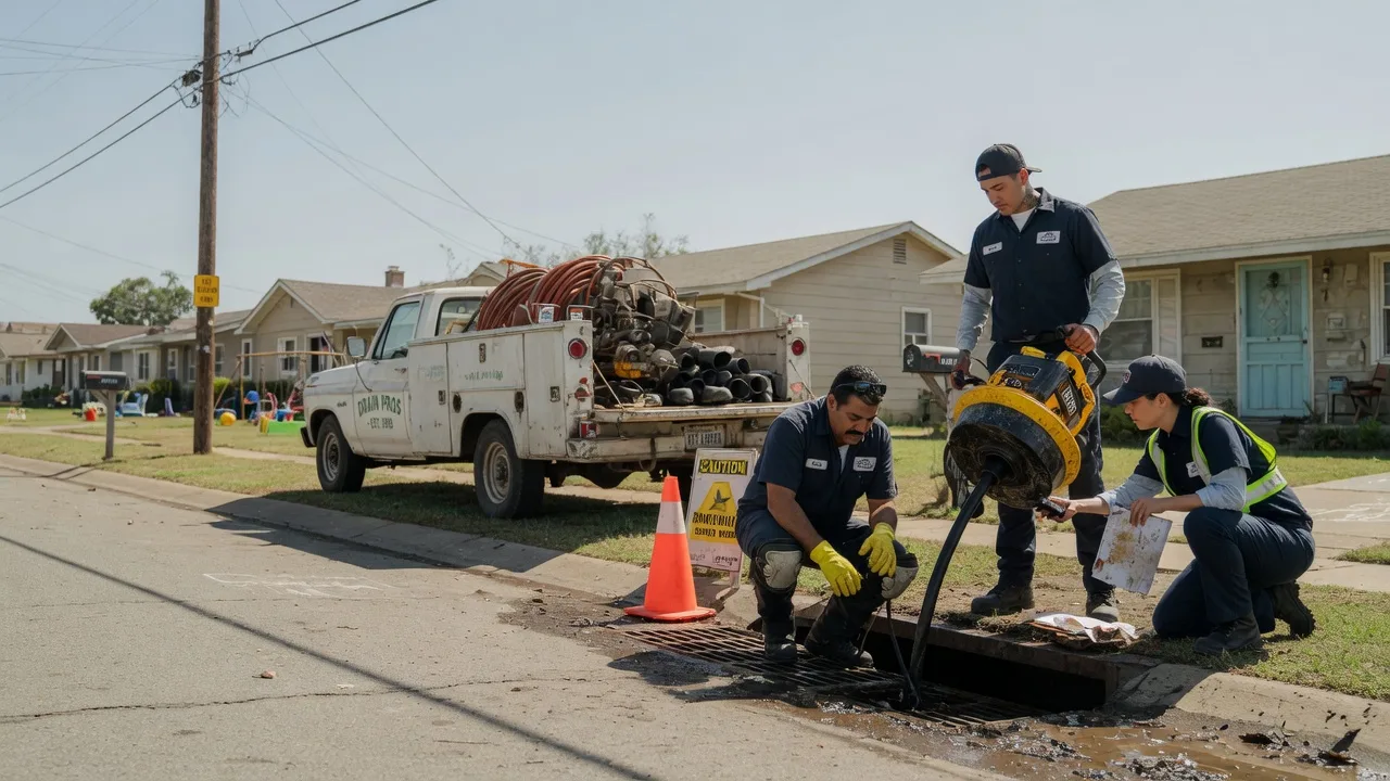 Drain Cleaning in Plumtree, NC near me